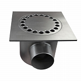 Нержавеющие трапы с горизонтальным выпуском